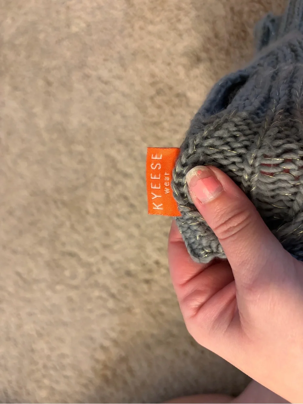 Cozy Gray Cable Knit Dog Sweater with Turtleneck